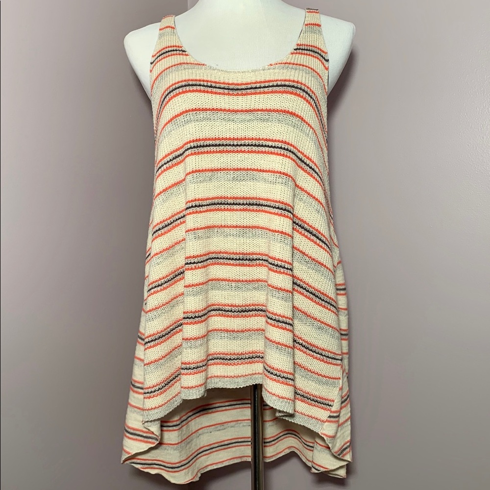 NWT Free People Striped Sweater Tank